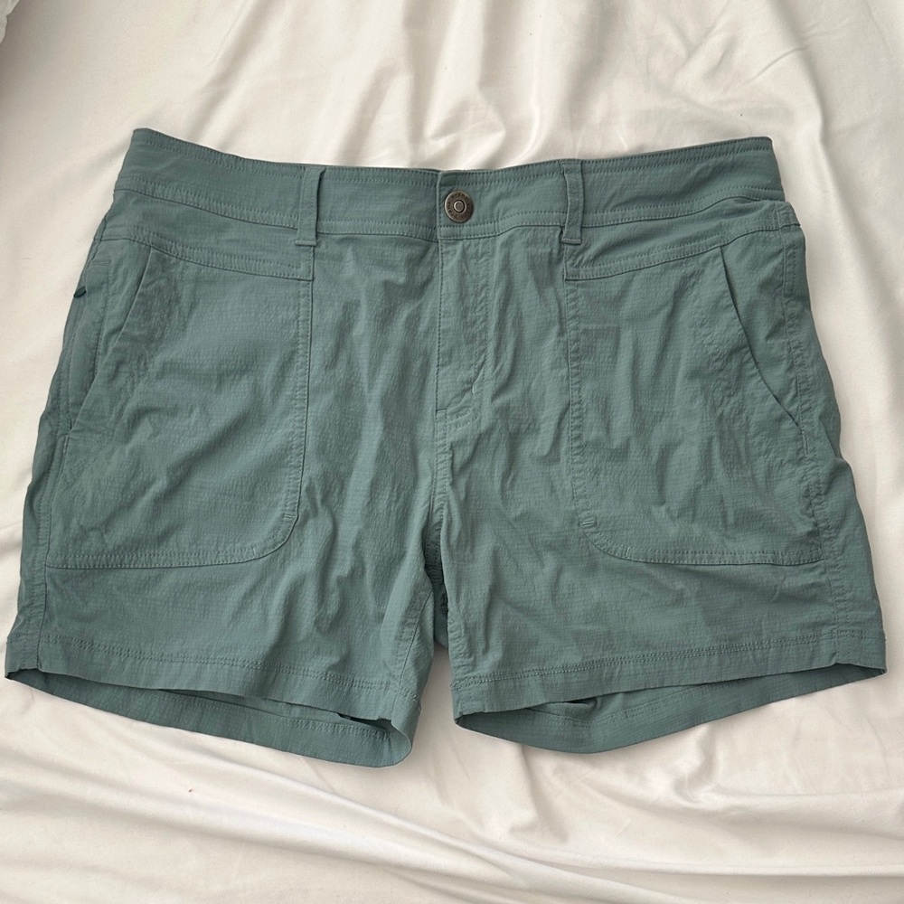 Prana Women's Teal Cargo Shorts
